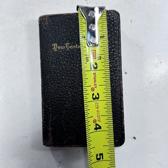 Holman Vest Pocket Pronouncing New Testament Bible Leather 1928 - Picture 16 of 16